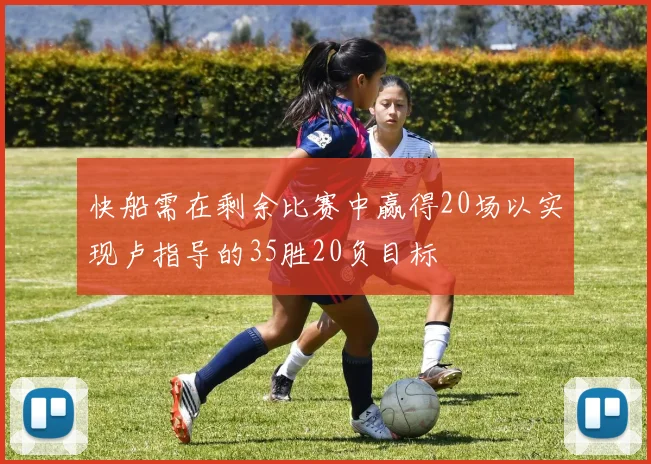 快船需在剩余比赛中赢得20场以实现卢指导的35胜20负目标